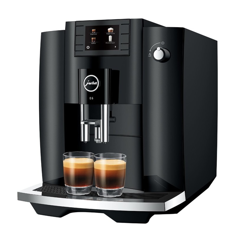 JURA E6 Piano Black (EC) Kaffeevollautomat